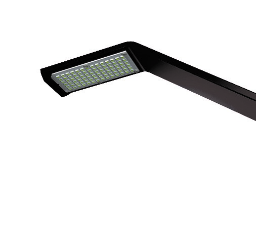 Spot à tige LED/ECO design noir 12 Watts