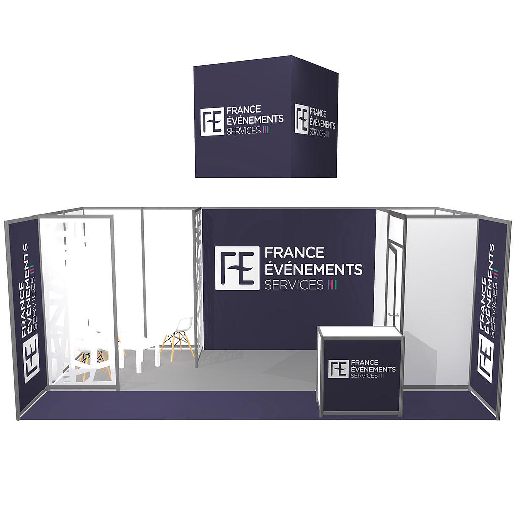 Stand pack 5 CONFORT (de 15 à 27 m²)