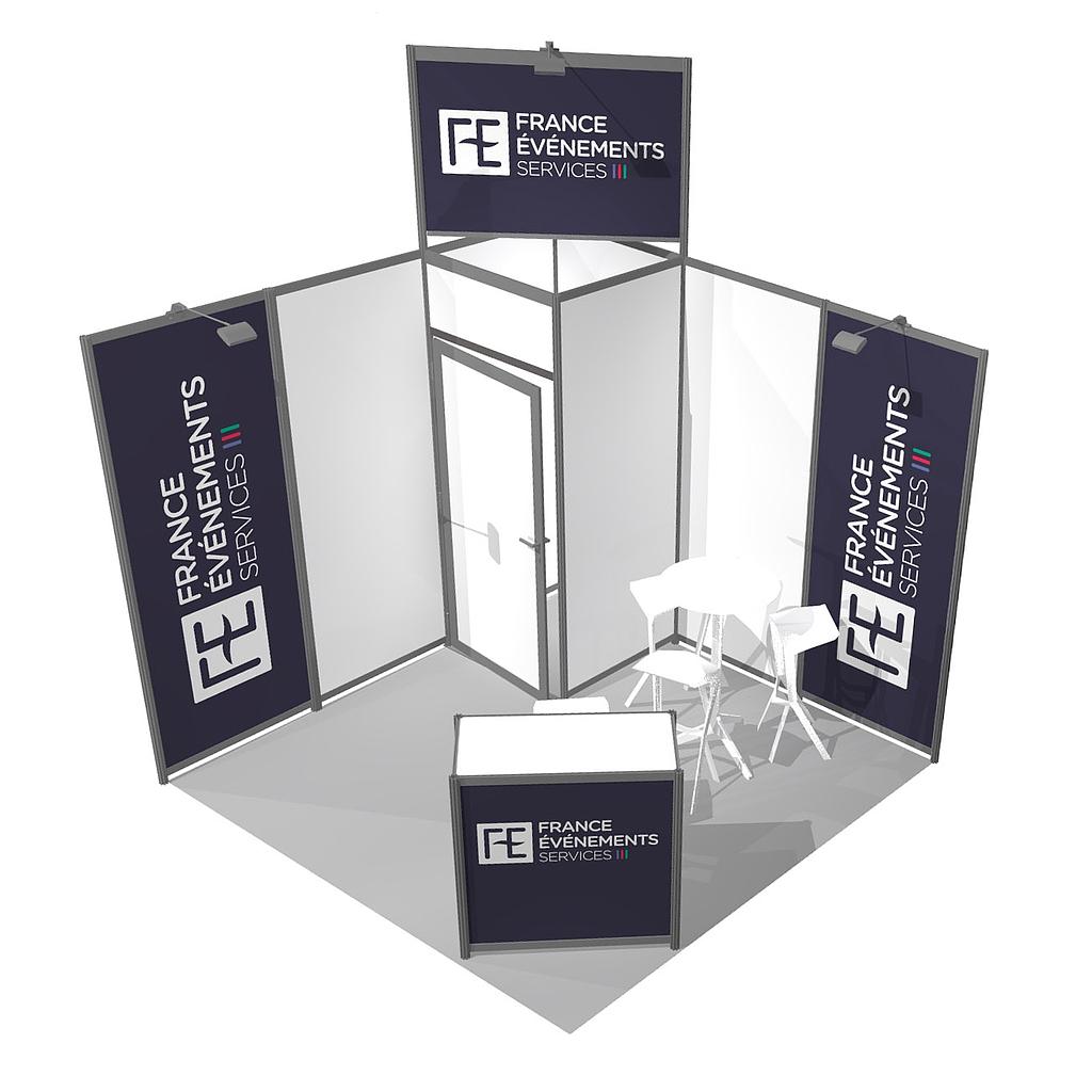 Stand Pack 7 TECH (de 9 à 27 m²)